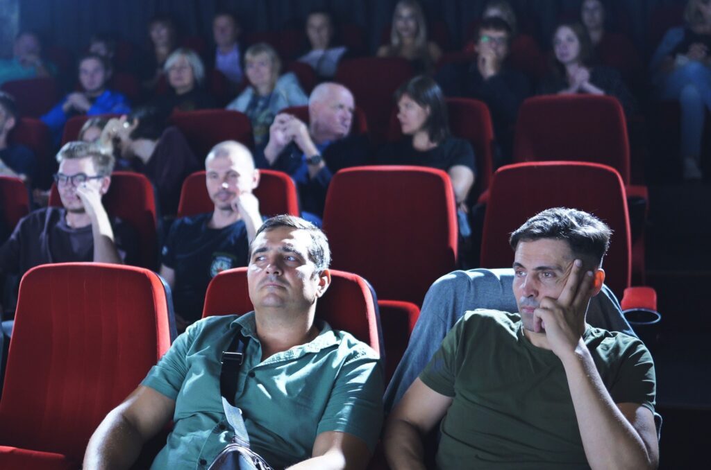Глядачі кінофестивалю “Бруківка” у кінотеатрі Kino42.