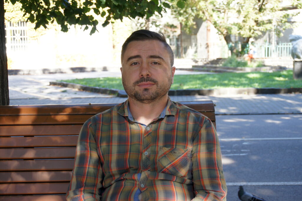 На Набережній в Ужгороді. Дмитро Грешко.